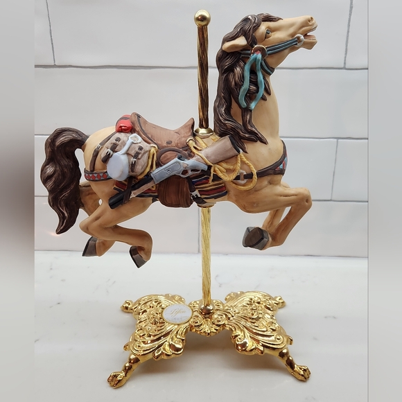 Lefton 1995 Carousel Horse Figurine